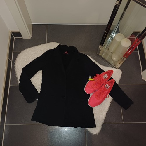 Sweatjacke s36 schwarz - sweatjacke, ann