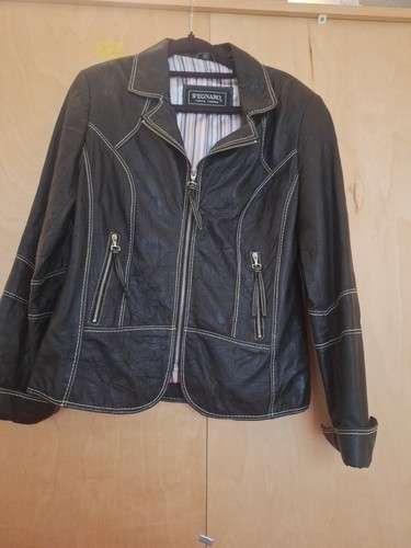 Damen lederjacke größe - größe, 36