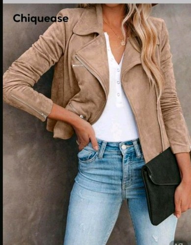 Wildleder jacke damen - wildleder,