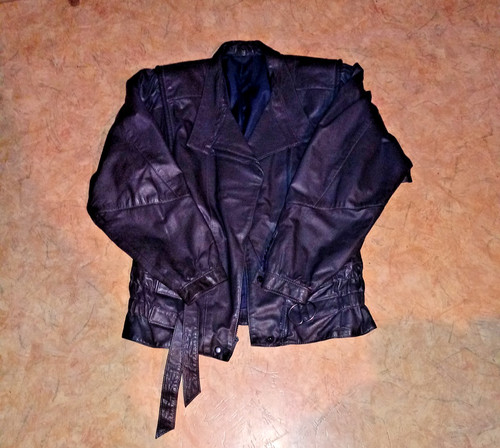 Lederjacke damen wie neu - 36,