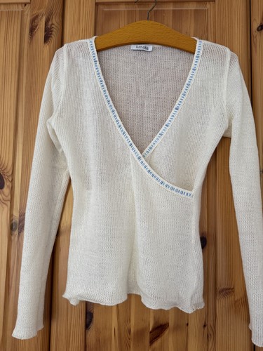 Jacke gestrickt mit - , echter