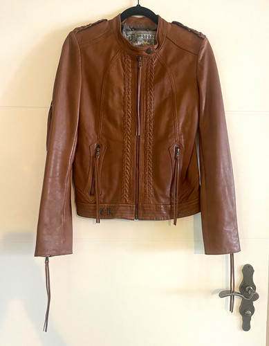 Replay damen lederjacke - replay,