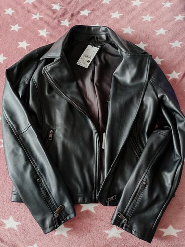 Lederjacke damen schwarz neu - damen, schwarz,