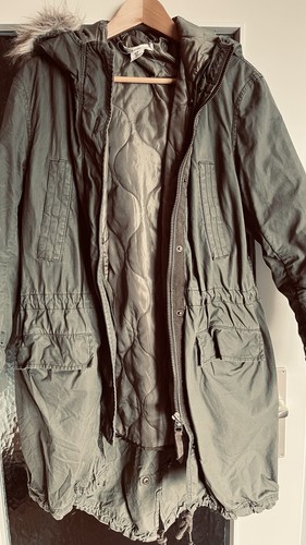 Parka winterjacke khaki gr - in,