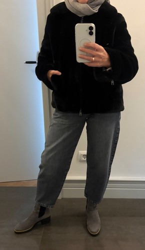 Luxus marc cain webpelzjacke - luxus,