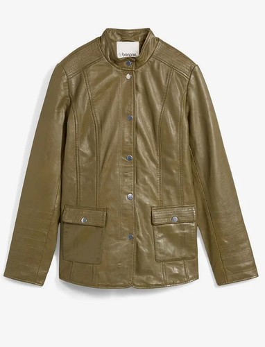Lederjacke aus lammnappa - aus, gr