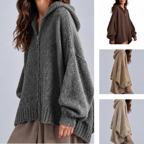 Damen cardigan hoodie jacke - hoodie,