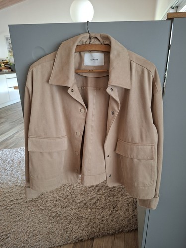 Opus jelis jacke - jelis, beige