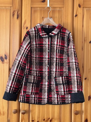 Zweiseitige jacke mit - zweiseitige,